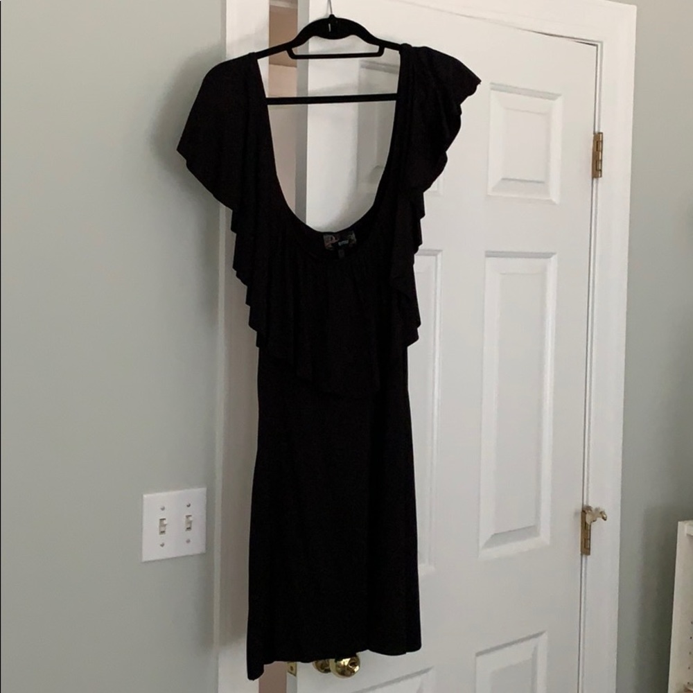 Black summer dress